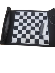 lot 23727 image: 14 x10 Chess Sets, Lightweight and Easy to Carry, Chess Mini Game Set, Black and White Pieces, Garden Games, Travel Chess Set for Adults and Kids