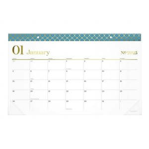 lot 23733 image: Cambridge Workstyle - Desk pad calendar - desktop - 2025 - month to view