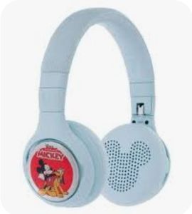 lot 23761 image: Disney StoryPhones Kids Bluetooth Headphones Bundle- Retail $99