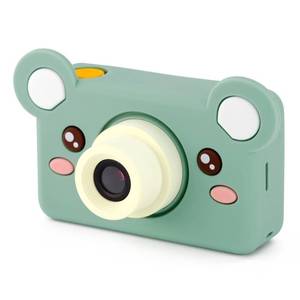 lot 23769 image: Kidamento Digital Camera for Kids - Mikayo the Bear 8MP, USB-C, 2 EVF, 32GB Storage - Retail $70