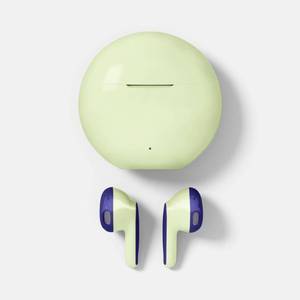 lot 23771 image: True Wireless Bluetooth Earbuds - heyday Pastel Lime In-Ear Headphones, Polyurethane Ear Cushions