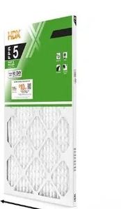 lot 30424 image: 16 in. x 25 in. x 1 in. Standard Pleated Furnace Air Filter FPR 5, MERV 8 (12-Pack) - Retail $60