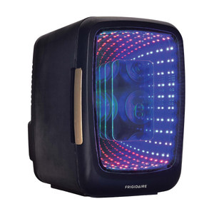 lot 30429 image: Frigidaire 6-Can Retro Gaming Light-up Portable Beverage Mini Fridge  EFMIS179 (Stealth)  EFMIS179-STEALTH-CP4