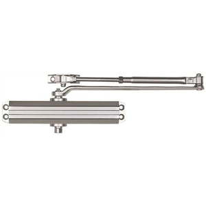 lot 30434 image: Universal Hardware UH4051 Universal Hardware Medium-Duty Aluminum Commercial Door Closer - Retail $70