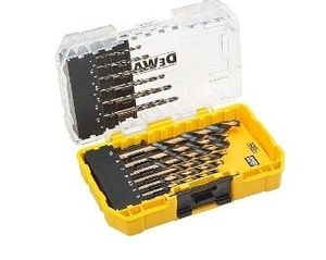 lot 30454 image: DEWALT DEWDT70728QZ Drill Set, BlackYellow