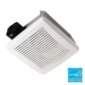lot 30460 image: Economy 50 CFM, Wall or Ceiling, No Cut, Roomside Installation, Bathroom Exhaust Fan, ENERGY STAR