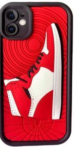 lot 31165 image: Cool Luxury Phone Case for Samsung Galaxy S25 Plus Case for Boys,Men 3D Classic Sneaker Design, Aesthetic Street Style Offers Full Body Drop Protection Compatible with Samsung Galaxy S25 Plus Red and S 22 2 Pack
