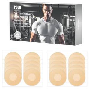 lot 31174 image: Nipple Covers for Running Men No Show Protection Men,180 PCS Nipple Tape Guards for Runners,Anti Chafing Marathon Use