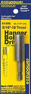 lot 3027 image: Eazypower 81292 516 -18 Thread Hanger Bolt Driver (1 Pack)