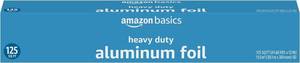 lot 3072 image: Amazon Basics Heavy Duty Aluminum Foil, 125 Sq Ft (Pack of 1)