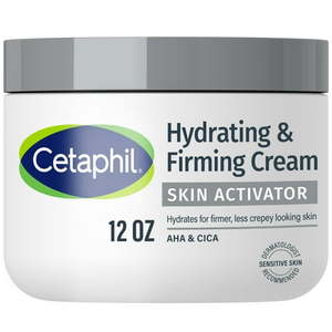 lot 3089 image: Cetaphil Skin Activator Hydrating & Firming Body Cream 12oz with Mandelic Acid (AHA) and Centella Asiatica (CICA) Cream  Hydrates and Firms Aging Skin  Anti-Aging Skin Care  12 oz