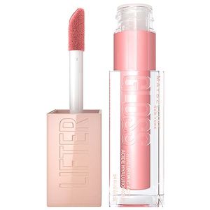 lot 3136 image: Maybelline Lifter Gloss Plumping Lip Gloss with Hyaluronic Acid - 6 Reef - 0.18 fl oz