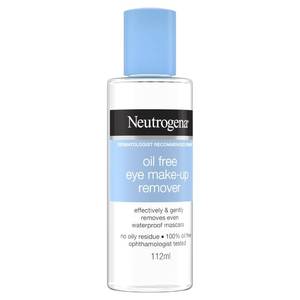 lot 3137 image: Neutrogena Gentle Oil-Free Eye Makeup Remover & Cleanser for Sensitive Eyes, Makeup Remover for Waterproof Mascara, Dermatologist & Ophthalmologist Tested, 3.8 fl. oz