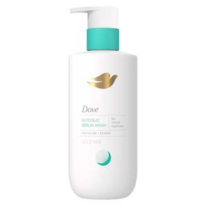 lot 3183 image: Dove Glycolic Serum Body Wash for Women - pH Optimized Feminine Wash For Skin Renewal & Odor Control, 14.2 oz