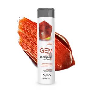 lot 3192 image: Celeb Luxury Colorwash Color Depositing Conditioner - Color Refresher , Vegan Hair Dye Mask, Bondfix Bond Rebuilder, Gem Lites Fire Opal