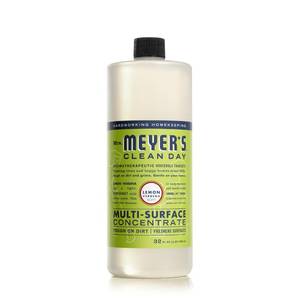 lot 3202 image: MRS. MEYERS CLEAN DAY Multi-Surface Cleaner Concentrate, Use to Clean Floors, Tile, Counters, Lemon Verbena, 32 fl. oz