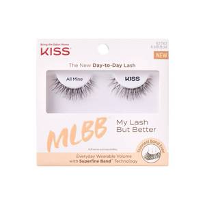 lot 3223 image: KISS My Lash But Better, False Eyelashes, All Mine, 10mm, Includes 1 Pair Of Lash, Easy to Apply, Reusable Lash Clusters