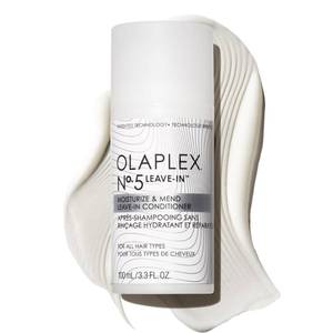 lot 3271 image: Olaplex N� 5 Leave-In Conditioner Moisturizes &amp Mends Split Ends  Reduces Breakage &amp Repairs, Protects Damaged Hair  For Coily, Curly, Straight, and Wavy, Stocking Stuffers, 100 mL  3.3 Fl. Oz. - Retail $24
