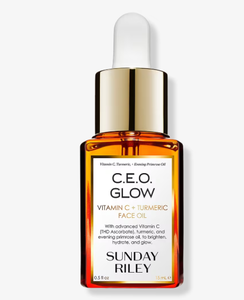 lot 3030 image: Sunday Riley C.E.O. Glow Vitamin C & Turmeric Face Oil, 0.5 Fl Oz - Retail $40