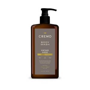 lot 3402 image: Cremo Rich-Lathering Vintage Suede Body Wash for Men, A Vintage Suede with Notes of White Moss and Rich Amber, 32 Fl Oz