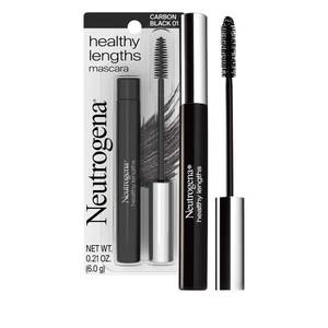 lot 3425 image: Neutrogena Healthy Lengths Mascara - with Vitamin E & Olive Oil, Lengthening Formula Extends the Look of Your Lashes up to 100% without Clumping, Flaking or Smudging, Carbon Black 0.21 oz