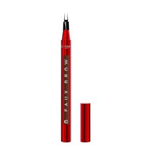 lot 3426 image: LOreal Paris Faux Brow, Hair-Like, Filling Eyebrow Pen with Double-Brush Tip, Fast & Precise Eyebrow Makeup, Light Brunette, 0.04 Fl Oz