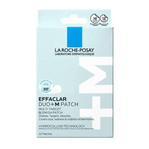 lot 3445 image: La Roche-Posay Effaclar Multi-Target Blemish Patches, Hydrocolloid Pimple Patches For Face Shields, Targets & Absorbs, Suitable Under Makeup, 22 Patches, 12 Small Size & 10 Medium Size