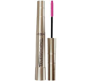 lot 3518 image: LOreal Paris Makeup Telescopic Original Lengthening, Lash Separating Mascara with Dual Precision Brush, Washable, Blackest Black, 0.27 Fl Oz., 1 Count