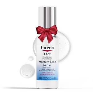 lot 3588 image: Eucerin Immersive Hydration Smoothing Face Serum, Ultra-Lightweight Hyaluronic Acid Serum Reduces the Look of Fine Lines and Wrinkles, 1 Fl Oz Bottle