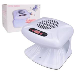 lot 1768 image: Gegong Air Nail Dryer with Automatic Sensor, 300W Timing Fan Blow for Both Hands and Feet, Warm & Cool Wind Blower Regular Polish, Home Salon Use No Harmful (Light Blue)
