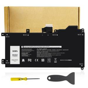 lot 2051 image: Futurebatt 1FKCC Laptop Battery Compatible with Dell Latitude 7200 7210 2-in-1 Series T04J T04J001 T04J002 T5H6P 09NTKM 9NTKM 0D9J00 D9J00 0KWWW4 KWWW4