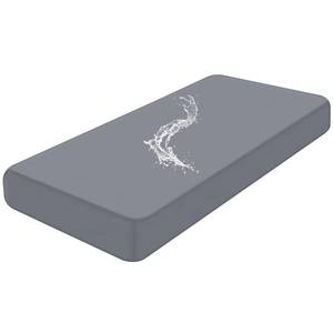 lot 2055 image: Smiry Waterproof Couch Cushion Covers, Stretch Washable Sofa Cushion Cover, Soft Sofa Slipcover Elastic Non-Slip Furniture Protector for Pets, Kid (Large,Dark Grey)