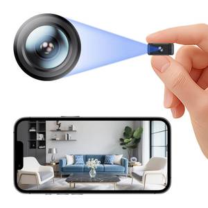 lot 2067 image: Mini Wireless Security Camera 1080P HD Magnetic WiFi Micro Nanny Cam Camera with Motion Detection Small Smart Cameras Clear Night Vision & CloudSD Storage for Home Pet Baby Office (IndoorOutdoor)