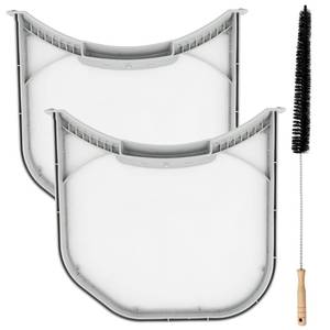 lot 2127 image: 2 Pack ADQ56656401 Dryer Lint Filter Replacement Compatible With LG Kenmore Dryers, Replaces ADQ566564 AP4457244 PS3531962, with Dryer Vent Cleaner Brush