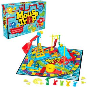 lot 3728 image: Hasbro Gaming Mouse Trap Board Game for Kids Ages 6 and Up,Classic Kids Game