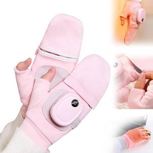 lot 4253 image: Heated Fingerless Gloves for Women, AI Heated Gloves for Women Rechargeable, Hand Warming Gloves for Women, Hand Warmers Rechargeable Gloves for Work Indoor Outdoor Cycling Skiing Snow