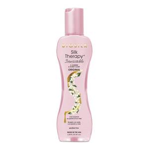 lot 4263 image: BioSilk Irresistible Collection Silk Therapy Leave-in Treatment, For All Hair Types, Jasmine & Honey Scent, Sulfate, Paraben, & Cruelty-Free, 2.26 Oz