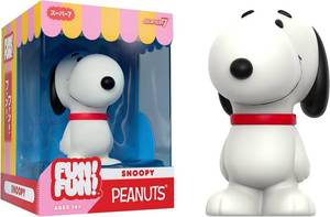 lot 4276 image: Super7 Fun Fun Peanuts Snoopy (Standing) Vinyl Figure - 5 Peanuts Action Figure - Classic Cartoon Fans Collectibles & Retro Toys - Cartoon Model for Collectors & Display Figurine - Comic Strips