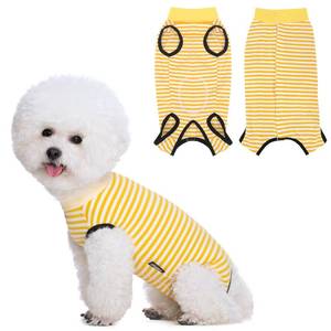 lot 6062 image: Coppthinktu Recovery Suit for Dogs Dog Onesie for Surgery, Dog Surgery Recovery Suit for Small Medium Dogs, E-Collar Alternative Anti Licking Abdominal Wounds Pet Surgery Recovery Neuter Suit