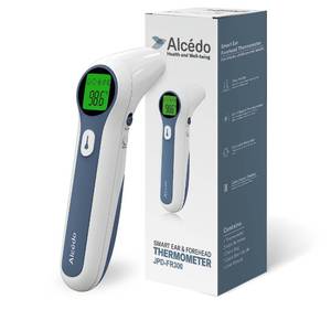 lot 6065 image: Alcedo Forehead and Ear Thermometer for Adults, Kids, and Baby  Digital Infrared Thermometer for Fever  Touchless, Instant Read, Medical Grade  Pouch and Batteries Included