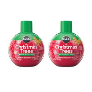lot 6088 image: Miracle-Gro for Christmas Trees Plant Food, Hydrates Trees and Keeps Christmas Trees Green All Holiday Season, 2-Pack