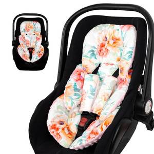 lot 7953 image: GFU Infant Stroller mat, Fits for Stroller, Swing, Flowers