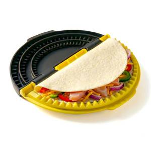 lot 8041 image: Tortilla Sealer, 3-in-1 Crimp it Tortilla Crimper, Adjustable Quesadilla Crimper for 6810 Wraps, Flip Wrap Tortilla Maker for Taco, Sandwich, Burritos