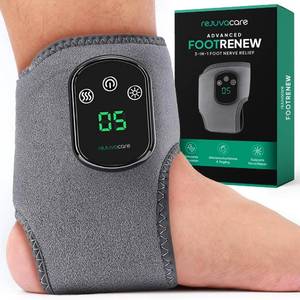 lot 8464 image: Rejuvacare FootRenew Triple Method Massager �� The Official �� Knee Wrap Massager, Foot Massager for Comfort and Relaxation for Everyday Use (1pc-FootRenew, 1, Count)