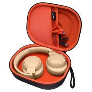 lot 8474 image: LTGEM EVA Hard Case for JBL Live 770NC660NC650BT460NC670NC400BT500BT and JBL Tune 770NC710BT720BT760NC700BT750BT510BT660NC520BT500E45BT Bluetooth Wireless Headphone(BlackOrange)