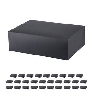 lot 9614 image: JINMING 30 Gift Boxes 9.5x6.5x3 Inches, Matte Black Gift Boxes Bulks for Mothers Day, Fathers Day, Party, Birthday, Groomsmen Proposal Boxes for Light Gifts