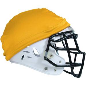 lot 10242 image: Champro Football Helmet Scrimmage Cap (Gold)