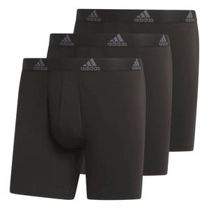 lot 10280 image: Stretch Cotton Boxer Brief Underwear (3-Pack) Designed for Active Comfort and All Day wear.