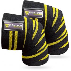 lot 10293 image: Knee Wraps for Weightlifting - 82 Long  Men & Women  Ideal for Squats, Leg Press, Cross Training, Bodybuilding, and Gym WODs