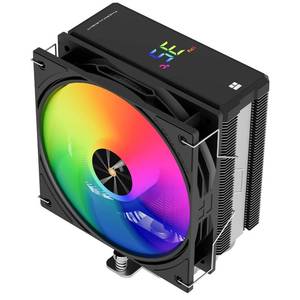 lot 10315 image: Thermalright Assassin X 120R Digital ARGB Black CPU Cooler, Digital Screen Top Cover, TL-P12-S PWM Quiet Fan CPU Air Cooler, Computer Heatsink Cooling, Support AM4AM5,Intel LGA18511700115X1200